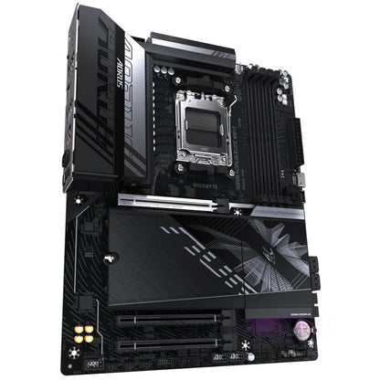 AORUS B850 ELITE WIFI 7 AM5 Motherboard (GA-B850-A-ELITE-WF7) — side view