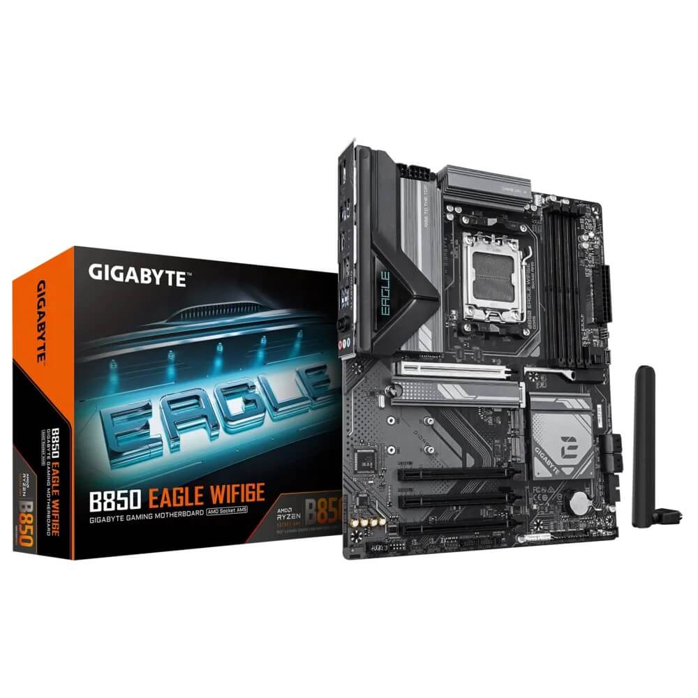 Gigabyte B850 EAGLE WIFI 6E AM5 ATX Motherboard (GA-B850-EAGLE-WIFI6E) image 1