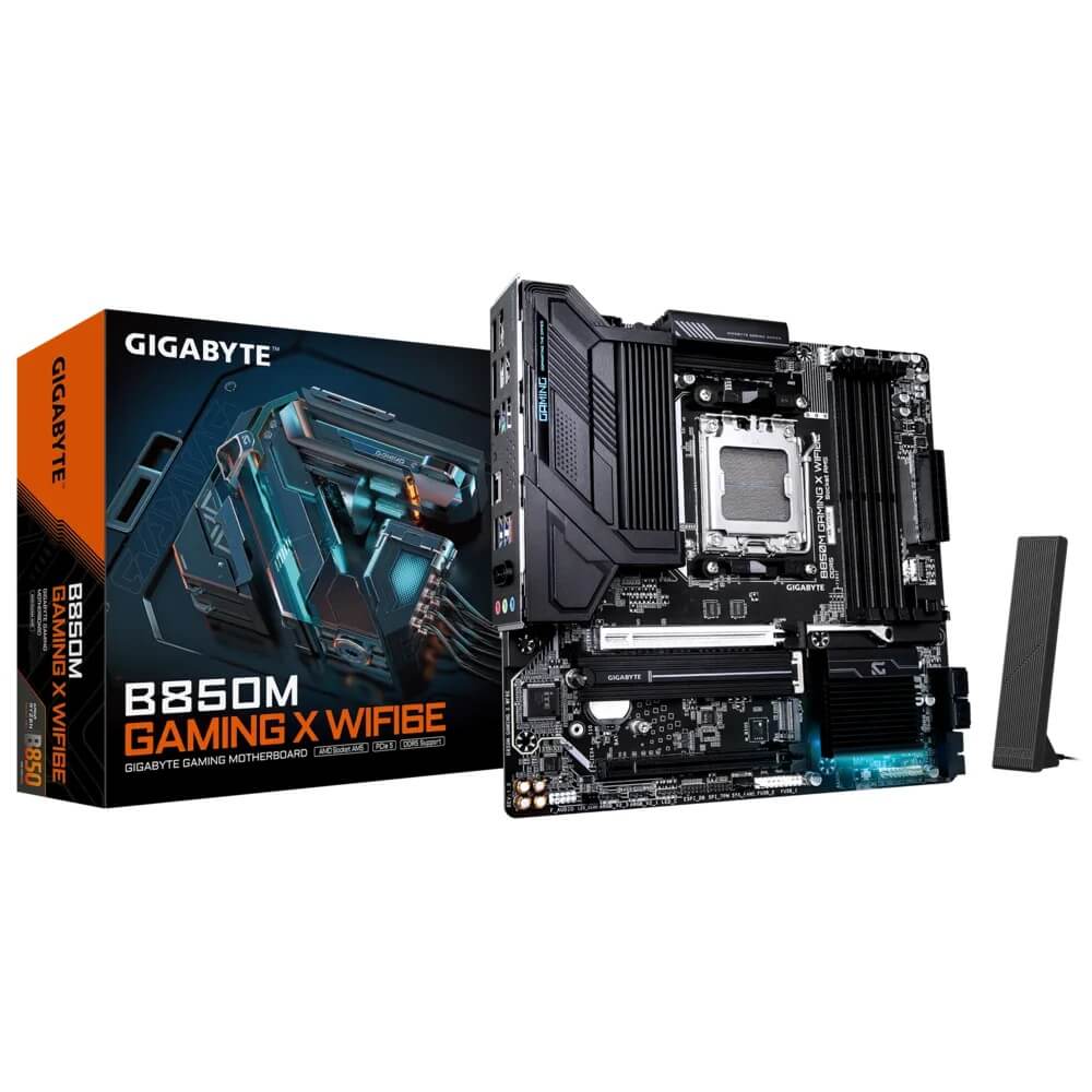 Gigabyte B850M GAMING X WIFI 6E AM5 Micro ATX Motherboard (GA-B850M-GAMING-X-WF6E) image 1