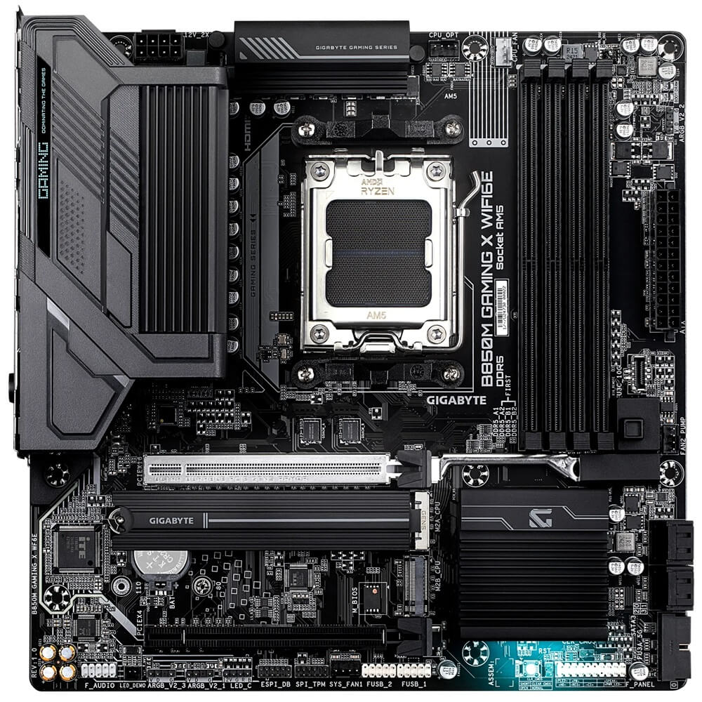 Gigabyte B850M GAMING X WIFI 6E AM5 Micro ATX Motherboard (GA-B850M-GAMING-X-WF6E) image 2