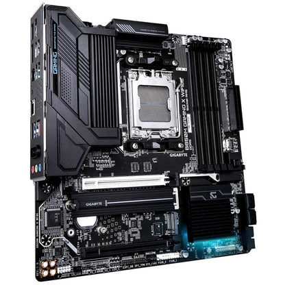Gigabyte B850M GAMING X WIFI 6E AM5 Micro ATX Motherboard (GA-B850M-GAMING-X-WF6E) — side view