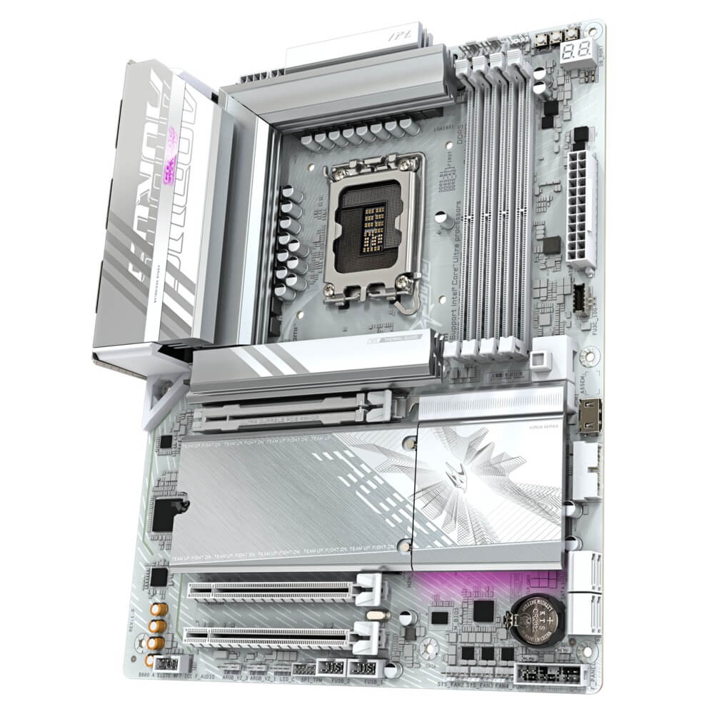 AORUS B860 ELITE WIFI 7 ICE LGA1851 ATX Motherboard (GA-B860-A-ELITE-WF7-ICE) image 4