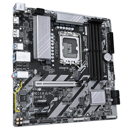 Gigabyte B860M D3HP LGA1851 Micro ATX Motherboard (GA-B860M-D3HP) — side view