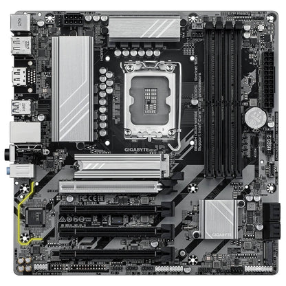 Gigabyte B860M DS3H WIFI 6E LGA1851 Micro ATX Motherboard (GA-B860M-DS3H-WIFI6E) — front view