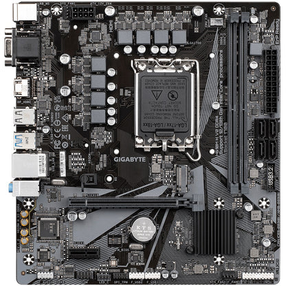 Gigabyte H610M H V2 DDR4 LGA1700 Micro ATX Motherboard (GA-H610M-H-V2-DDR4) — front view