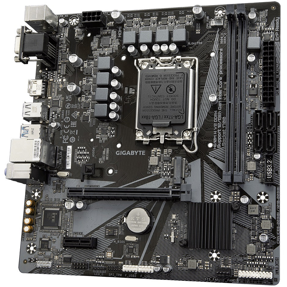Gigabyte H610M H V2 DDR4 LGA1700 Micro ATX Motherboard (GA-H610M-H-V2-DDR4) image 4