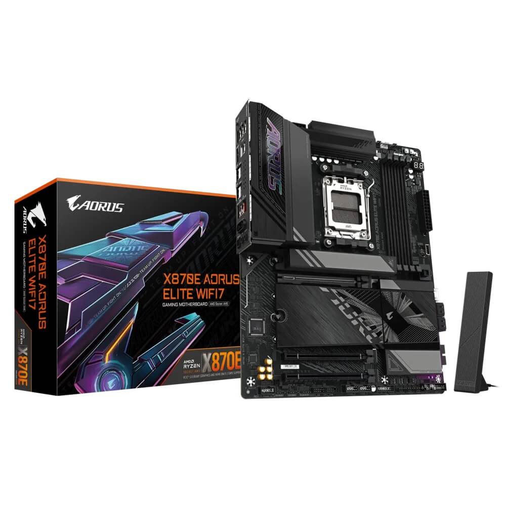 AORUS X870E ELITE WIFI 7 AM5 ATX Motherboard (GA-X870E-AORUS-ELITE-WIFI7) image 1