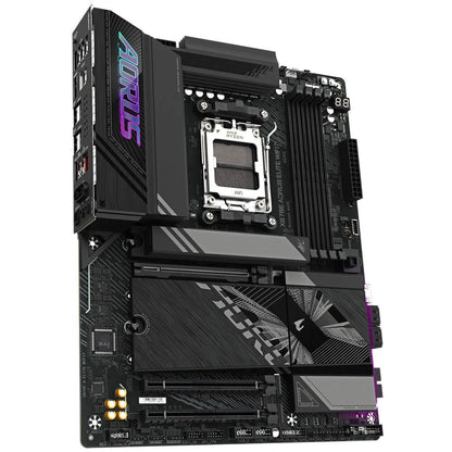 AORUS X870E ELITE WIFI 7 AM5 ATX Motherboard (GA-X870E-AORUS-ELITE-WIFI7) — side view