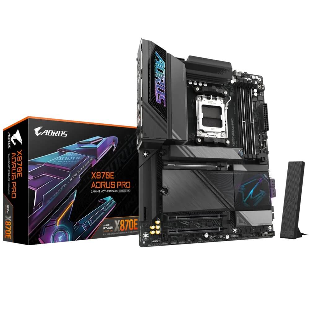 AORUS X870E PRO AM5 ATX Motherboard (GA-X870E-AORUS-PRO) image 1