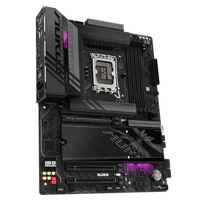 AORUS Z890 ELITE WIFI 7 LGA1851 ATX Motherboard (GA-Z890-AORUS-ELITE-WIFI7) — side view