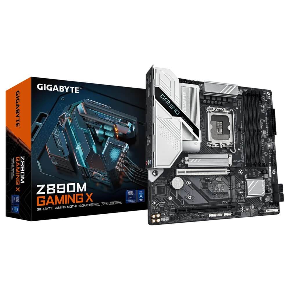 Gigabyte Z890M GAMING X LGA1851 Micro ATX Motherboard (GA-Z890M-GAMING-X) image 1