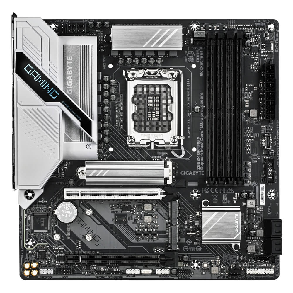 Gigabyte Z890M GAMING X LGA1851 Micro ATX Motherboard (GA-Z890M-GAMING-X) image 2