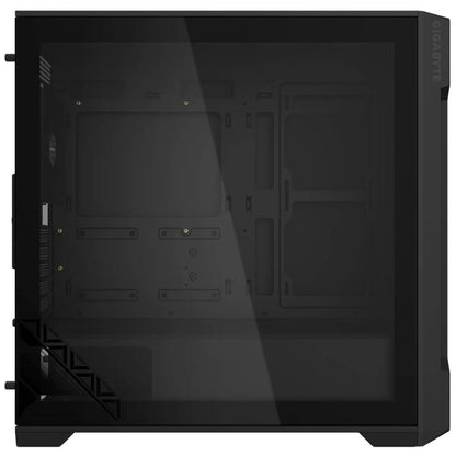 Gigabyte C102 Glass Mid Tower Case (GB-C102G) — rear view