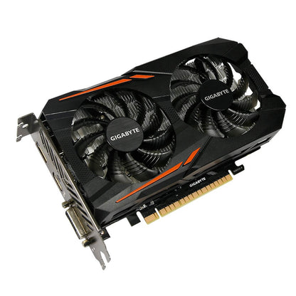 GIGABYTE GeForce GTX 1050 Ti OC 4GB GDDR5 Graphics Card (GV-N105TOC-4GD) — side view