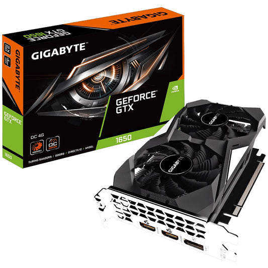 Gigabyte GeForce GTX 1650 OC 4GB GDDR5 Graphics Card image 1