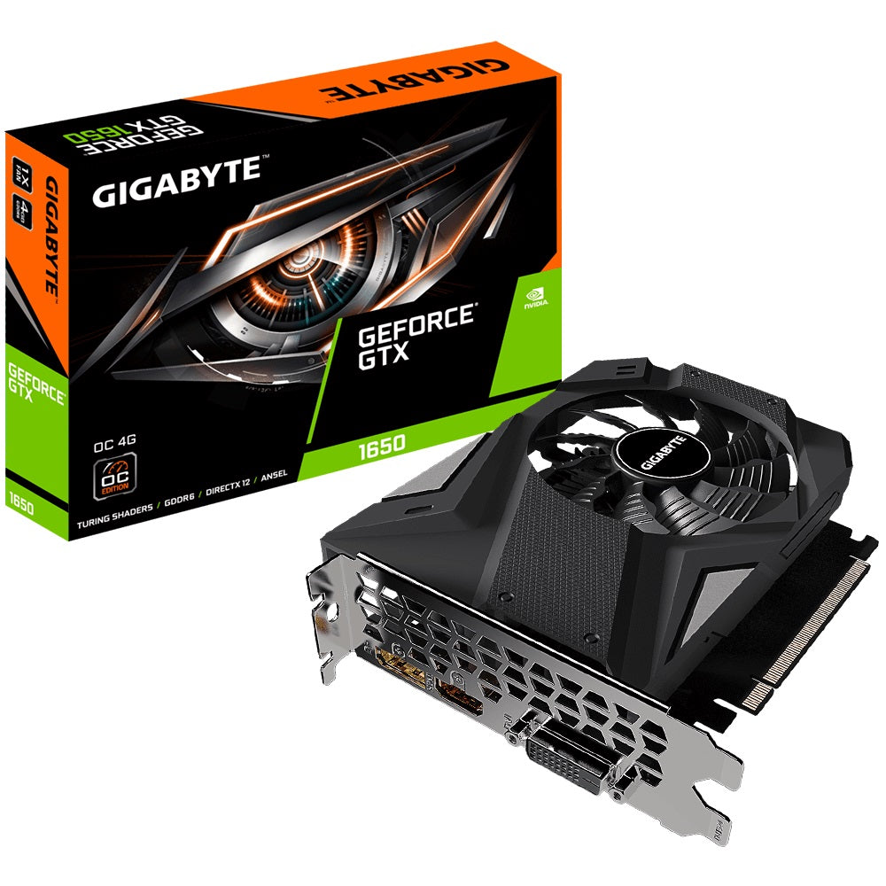 Gigabyte GeForce GTX 1650 D6 OC 4GB GDDR6 Graphics Card (GV-N1656OC-4GD) image 1
