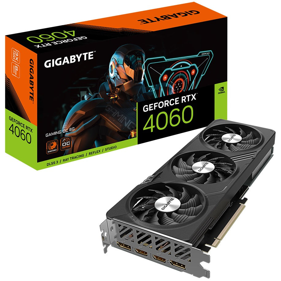 Gigabyte GeForce RTX 4060 GAMING OC 8GB GDDR6 Graphics Card (GV-N4060GAMING OC-8GD) image 1