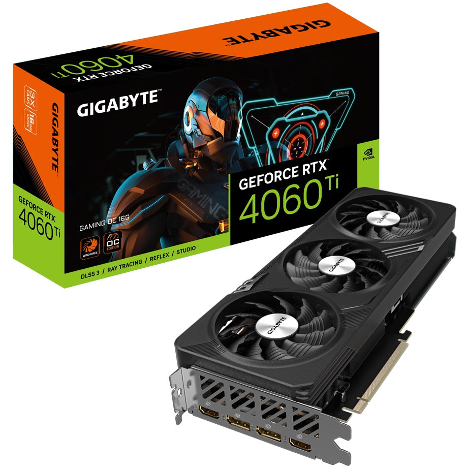 Gigabyte GeForce RTX 4060 Ti Gaming OC 16GB GDDR6 Graphics Card (GV-N406TGAMING OC-16GD) image 1