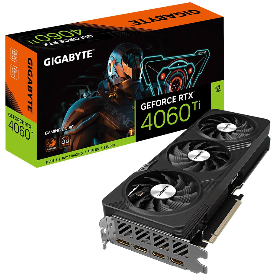 Gigabyte GeForce RTX 4060 Ti Gaming OC 8GB GDDR6 Graphics Card (GV-N406TGAMING OC-8GD) image 1