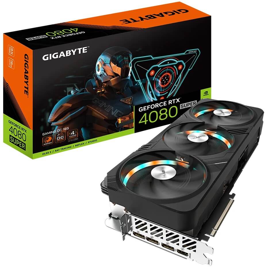 Gigabyte GeForce RTX 4080 SUPER GAMING OC 16GB GDDR6X Graphics Card (GV-N4080SGAMING OC-16GD) image 1