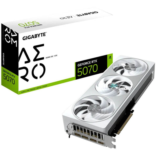 Gigabyte GeForce RTX 5070 AERO OC 12GB GDDR7 Graphics Card (GV-N5070AERO OC-12GD) image 1