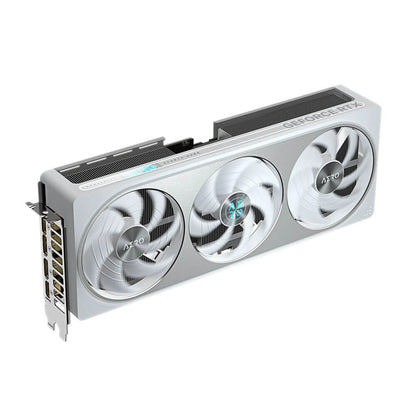 Gigabyte GeForce RTX 5070 AERO OC 12GB GDDR7 Graphics Card (GV-N5070AERO OC-12GD) — side view