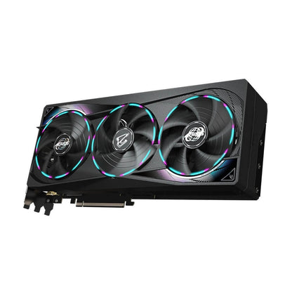 AORUS GeForce RTX 5070 MASTER 12GB GDDR7 Graphics Card (GV-N5070AORUS M-12GD) — rear view