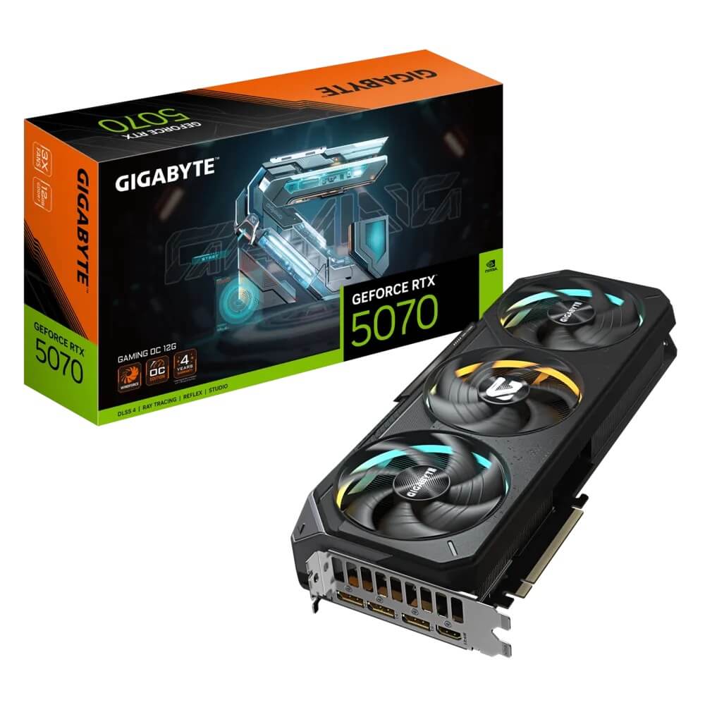 Gigabyte GeForce RTX 5070 GAMING OC 12GB GDDR7 Graphics Card (GV-N5070GAMING OC-12GD) image 1