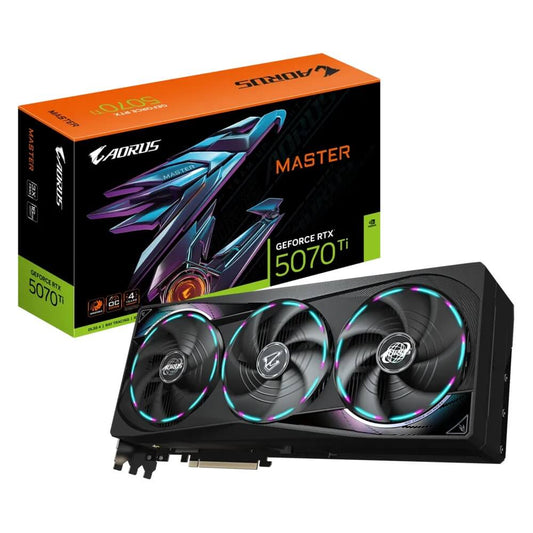 AORUS GeForce RTX 5070 Ti MASTER 16GB GDDR7 Graphics Card (GV-N507TAORUS M-16GD) image 1