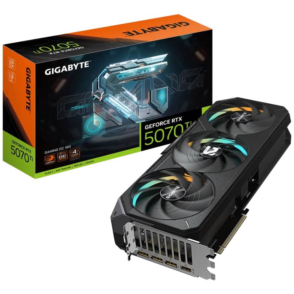 Gigabyte GeForce RTX 5070 Ti GAMING OC 16GB GDDR7 Graphics Card (GV-N507TGAMING OC-16GD) image 1