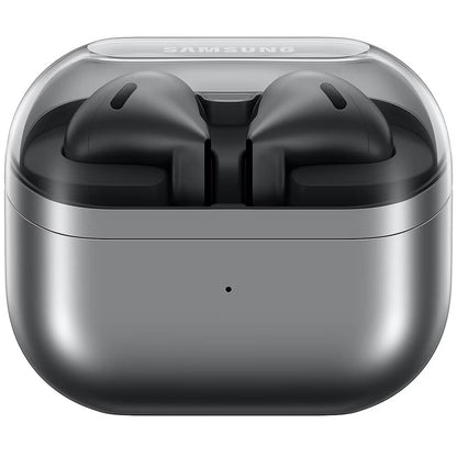 Samsung Galaxy Buds3 – Silver (SM-R530NZAAXFA) — front view