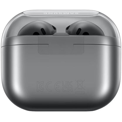 Samsung Galaxy Buds3 – Silver (SM-R530NZAAXFA) — side view