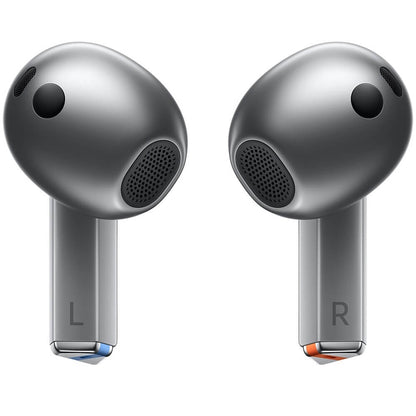Samsung Galaxy Buds3 – Silver (SM-R530NZAAXFA) — rear view