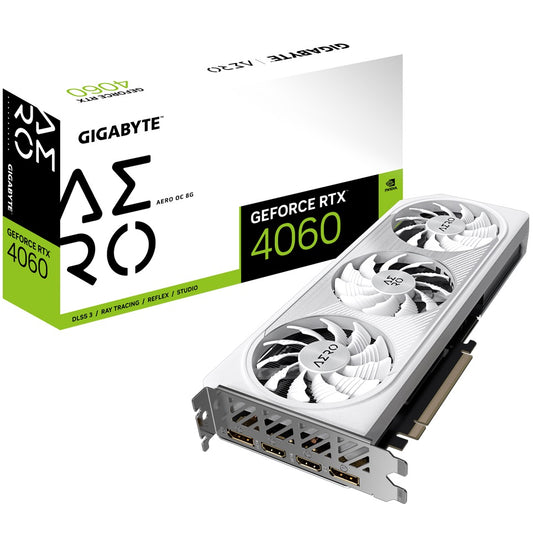 Gigabyte GeForce RTX 4060 AERO OC 8GB GDDR6 Graphics Card (GV-N4060AERO OC-8GD) image 1