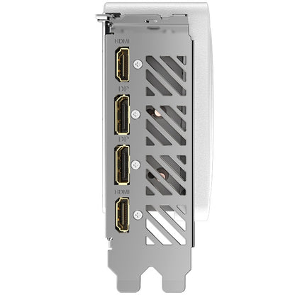 Gigabyte GeForce RTX 4060 Ti AERO OC 16GB GDDR6 Graphics Card (GV-N406TAERO OC-16GD) — rear view