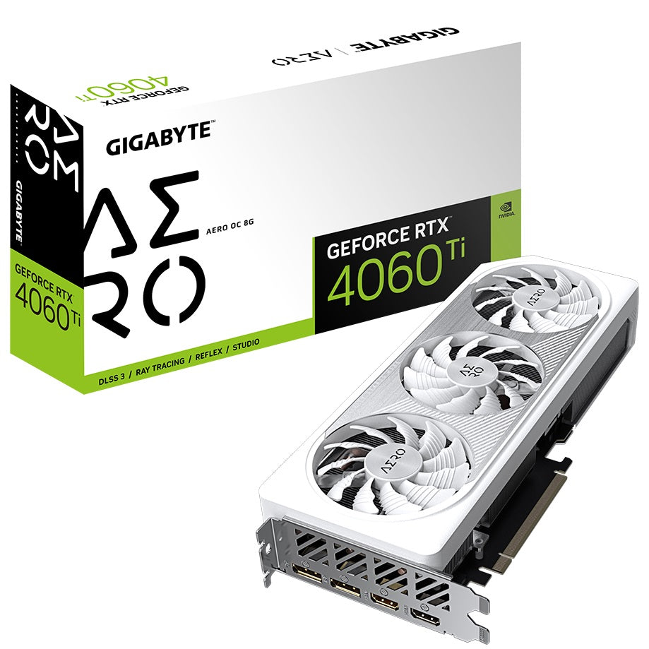 Gigabyte GeForce RTX 4060 Ti Aero OC 8GB GDDR6 Graphics Card (GV-N406TAERO OC-8GD) image 1