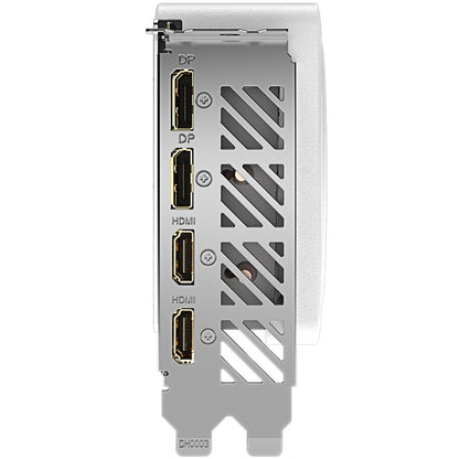 Gigabyte GeForce RTX 4060 Ti Aero OC 8GB GDDR6 Graphics Card (GV-N406TAERO OC-8GD) — rear view