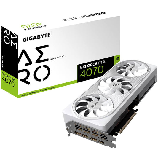 Gigabyte GeForce RTX 4070 AERO OC 12GB GDDR6X Graphics Card (GV-N4070AERO OCV2-12GD) image 1