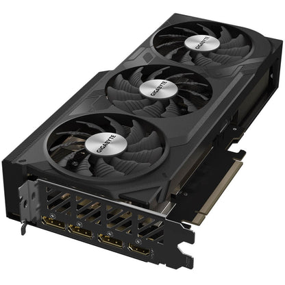 Gigabyte GeForce RTX 4070 Super WindForce OC 12GB GDDR6X Graphics Card (GV-N407SWF3OC-12GD) — side view