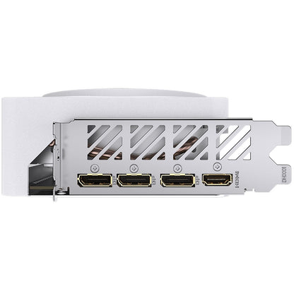 Gigabyte GeForce RTX 4070 Ti Aero OC 12GB GDDR6X Graphics Card (GV-N407TAERO OC-12GD) — rear view