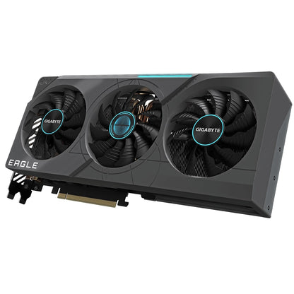 Gigabyte GeForce RTX 4070 Ti Eagle OC 12G GDDR6X Graphics Card (GV-N407TEAGLE OC-12GD) — side view