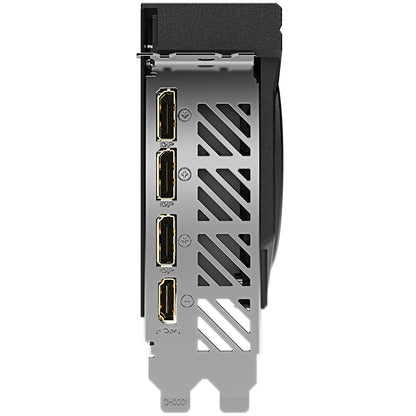 Gigabyte GeForce RTX 4070 WindForce OC 12GB GDDR6X Graphics Card (GV-N4070WF3OC-12GD) — rear view