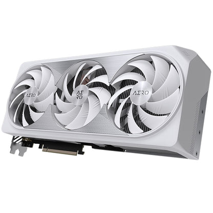 Gigabyte GeForce RTX 4080 16GB AERO OC GDDR6X Graphics Card (GV-N4080AERO OC-16GD) — rear view