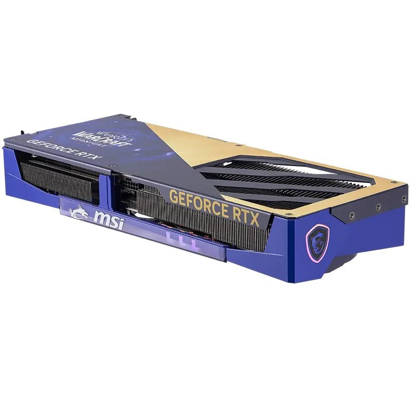 MSI GeForce RTX 5070 12GB World of Warcraft MIDNIGHT VOID EDITION OC Graphics Card (G5070-12WMVEC) image 3