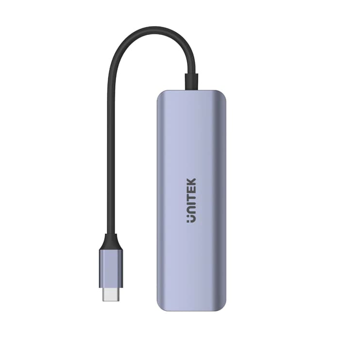 Unitek uHUB Q4 Next 4 Ports USB-C Hub (H1107K) — side view