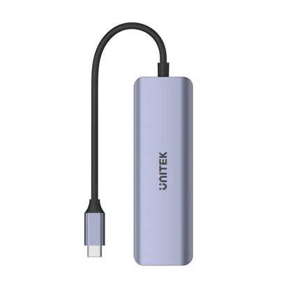 Unitek uHUB Q4 Next 4 Ports USB-C Hub (H1107K) — side view