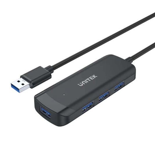 Unitek uHUB Q4 4 Ports Powered USB 3.0 Hub (H1111E) – With 150cm Long Cable image 1