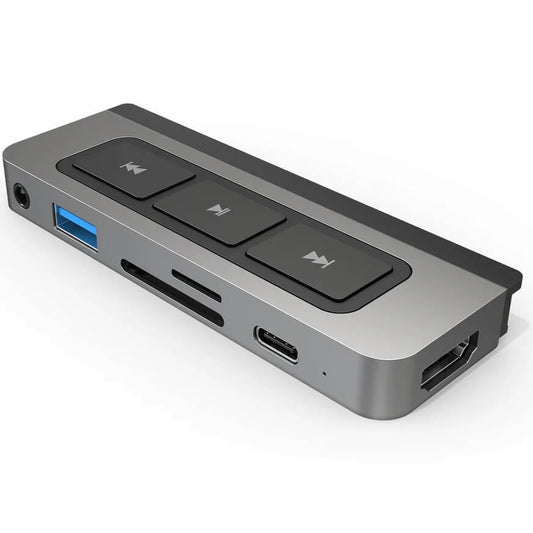 HyperDrive 6-in-1 USB-C Media Hub for iPad Pro/Air (HD449) image 1