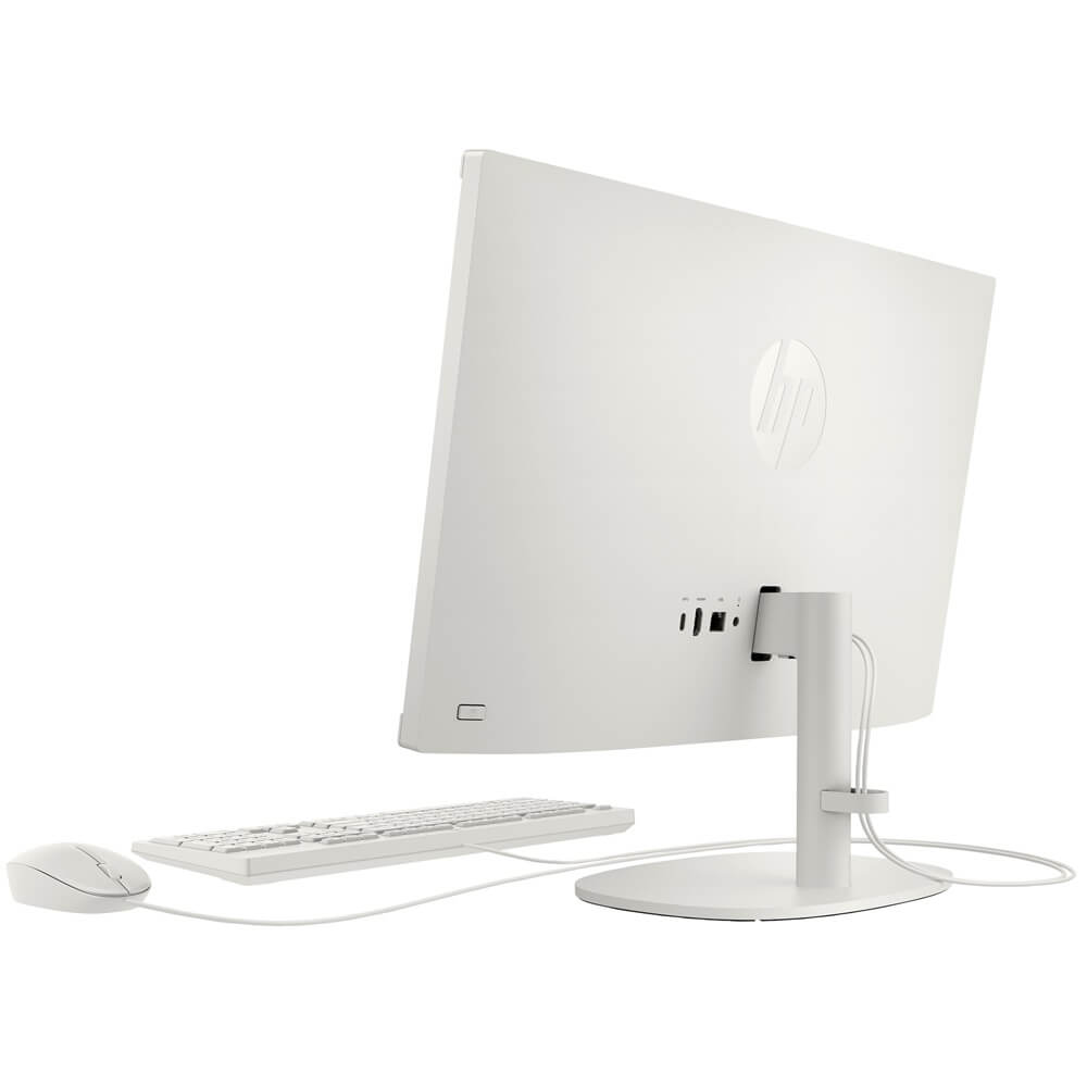 HP 22-dg0001ni All-in-One Desktop – Core i3-N300 / 21.5″ FHD / 8GB RAM / 512GB SSD / Win 11 Home / Cashmere White (B2AW2EA) image 4