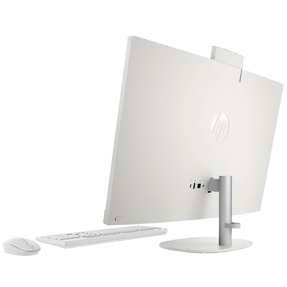 HP 24-cr1002ni 23.8″ All-in-One Desktop PC – Core Ultra 5 125U / 23.8″ FHD / 16GB RAM / 512GB SSD / Win 11 Home / Shell White (B0RF8EA) image 4